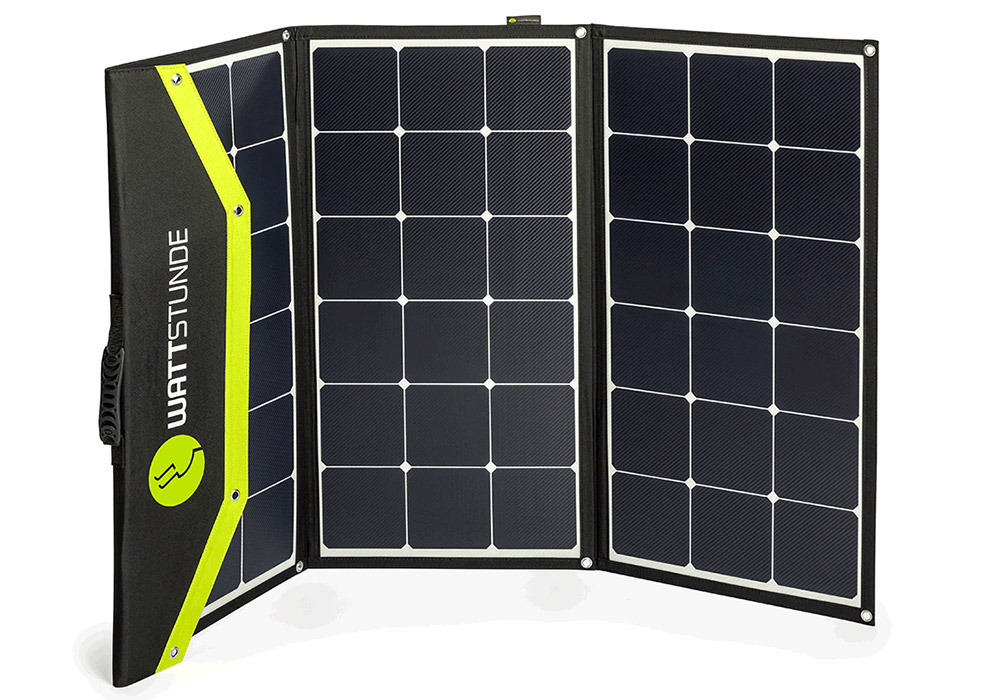 WATTSTUNDE® WS200SF-HV SunFolder Solarmodul 200 Wp - Solar Balkonkraftwerk  - Wattbremse